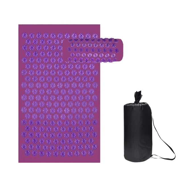 Acupressure Mat & Kussen Set | Ontspan je Rug, Nek en Schouders | Thuiskantoor Wellness