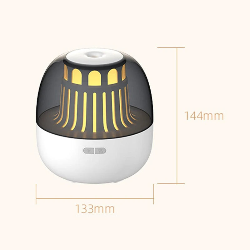 Aroma Diffuser met LED Nachtlamp | Luchtbevochtiger voor Thuiskantoor | Kleurwisselende Geurverspreider